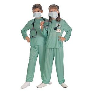 Rubies ER Doctor Scrubs Hospital Nurse Childrens Kids Halloween Costume 881061